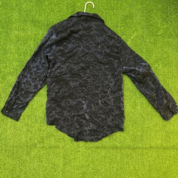 Vintage N Touch Floral Button-Up Shirt - Picture 5 of 5